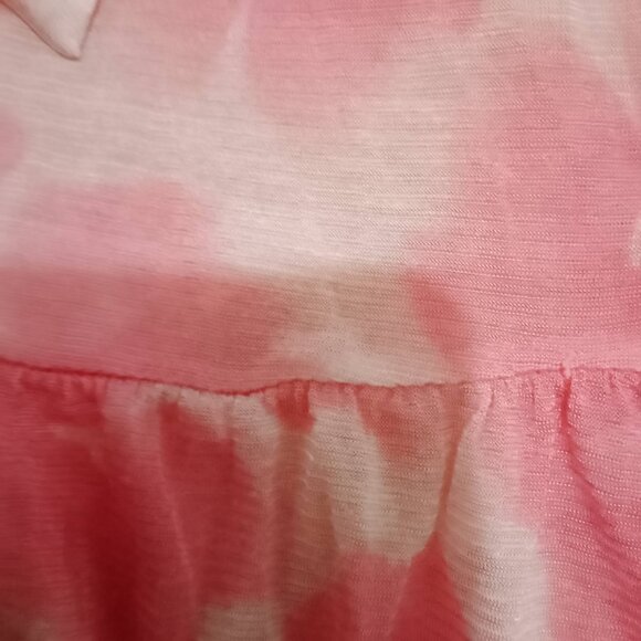 Victoria's Secret Vintage Babydoll Lingerie Unlined Sheer Mesh Floral Top size M - Picture 9 of 9